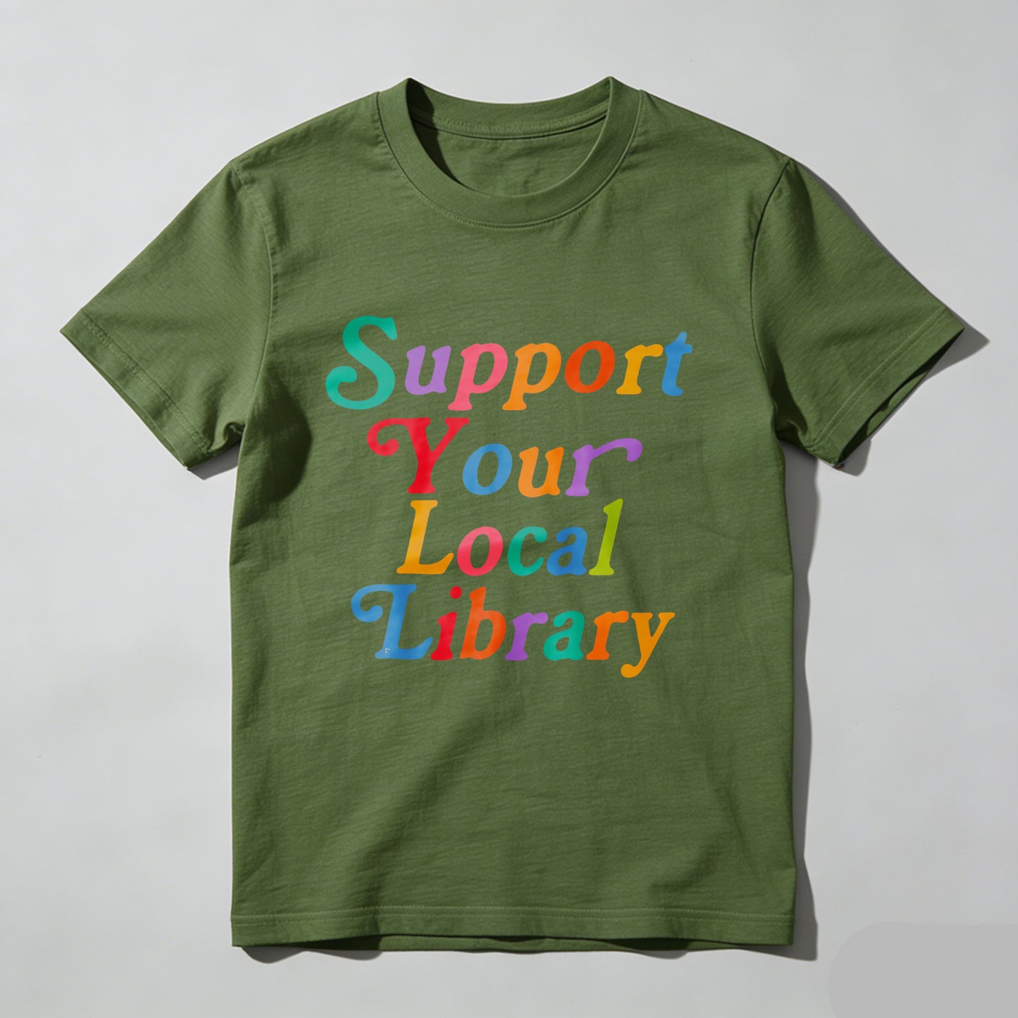 Wardrobecart Support Your Local Library Unisex Classic T-shirt