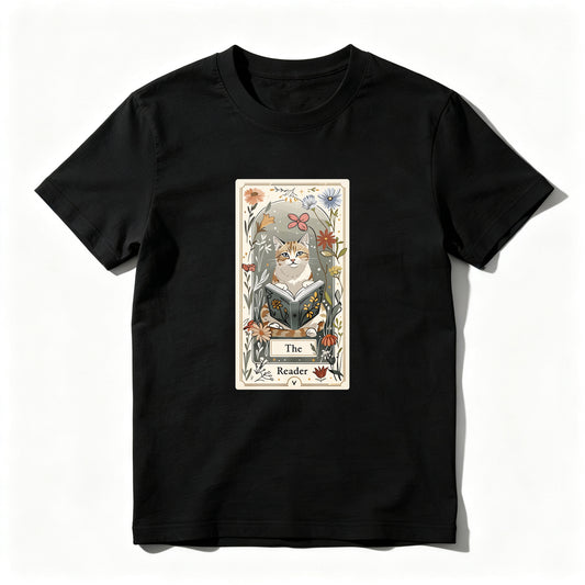 Wardrobecart The Reader Tarot Card Design Unisex Classic T-shirt
