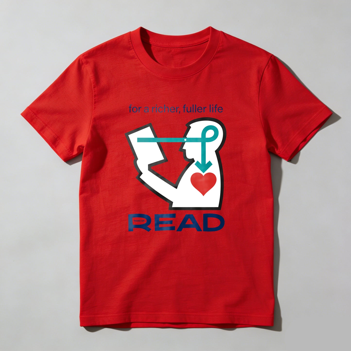 Wardrobecart For A Richer Fuller Life Read Unisex Classic T-shirt 100% cotton