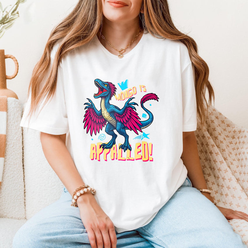Wardrobecart Mongo Is Appalled Dragon Design Unisex Classic T-shirt