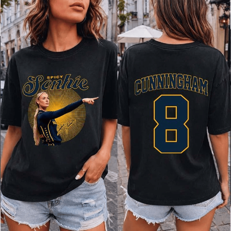 Sophie Cunningham Basketball Fan Gift Vintage Graphic T-Shirt