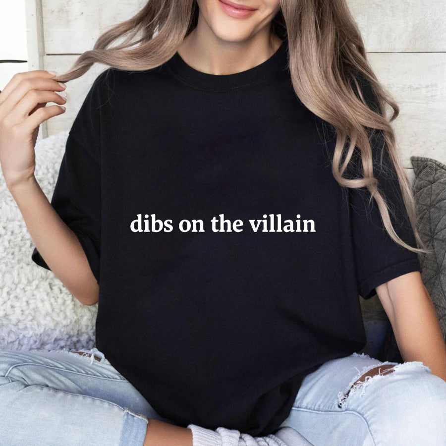 Wardrobecart Dibs On The Villain Unisex Classic T-shirt