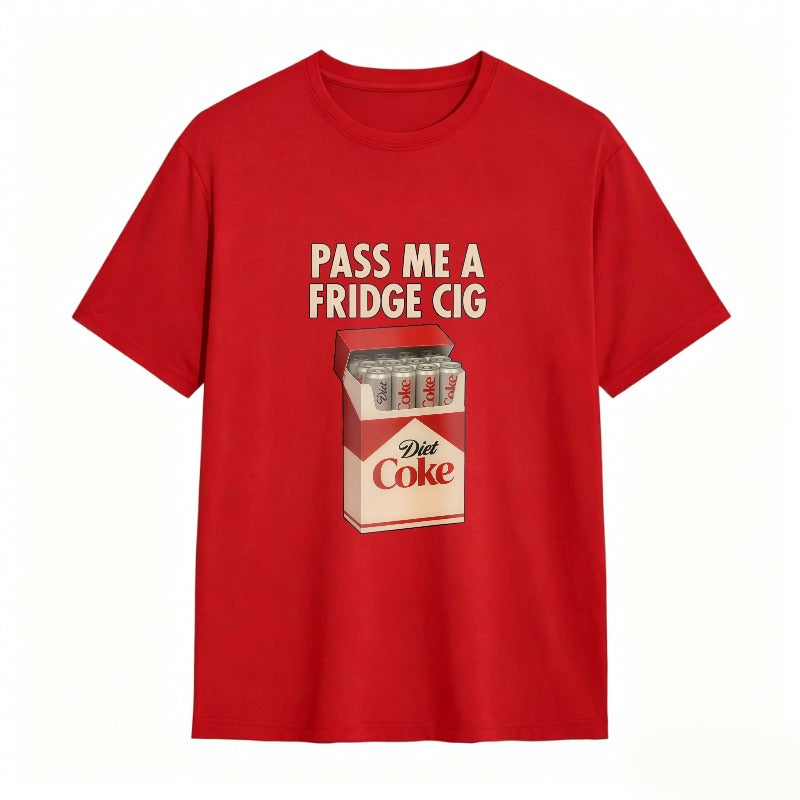 Pass Me A Fridge Cig Diet Coke Box Graphic Unisex Classic T-shirt