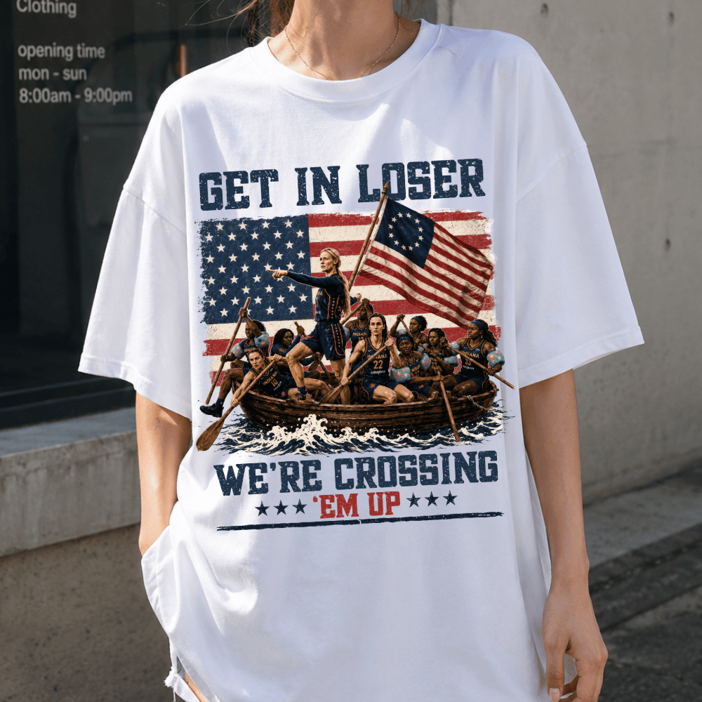 Sophie Cunningham Get in Loser, We're Crossing 'Em Up Shirt, Sophie Point God Basketball Shirt #208