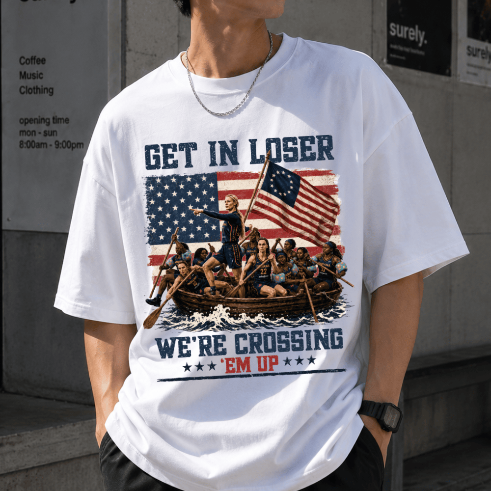 Sophie Cunningham Get in Loser, We're Crossing 'Em Up Shirt, Sophie Point God Basketball Shirt #208