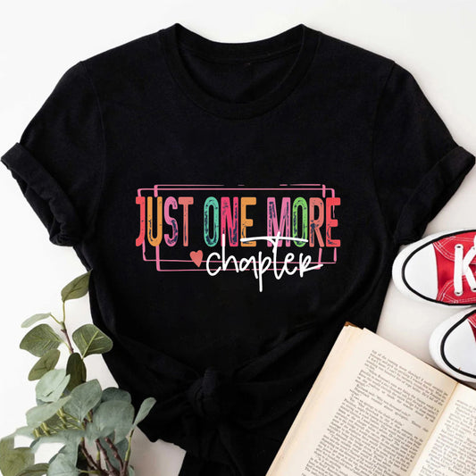 Wardrobecart Just One More Chapter Unisex Classic T-shirt