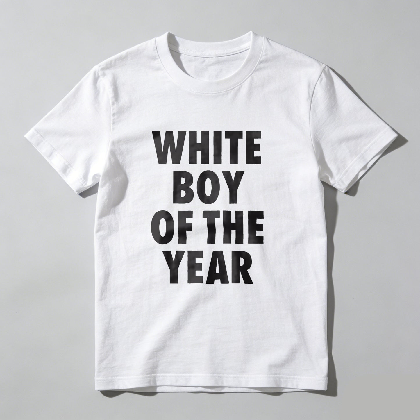 White Boy Of The Year tshirt 100% cotton