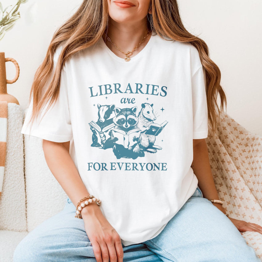 Wardrobecart Libraries Are For Everyone Unisex Classic T-shirt