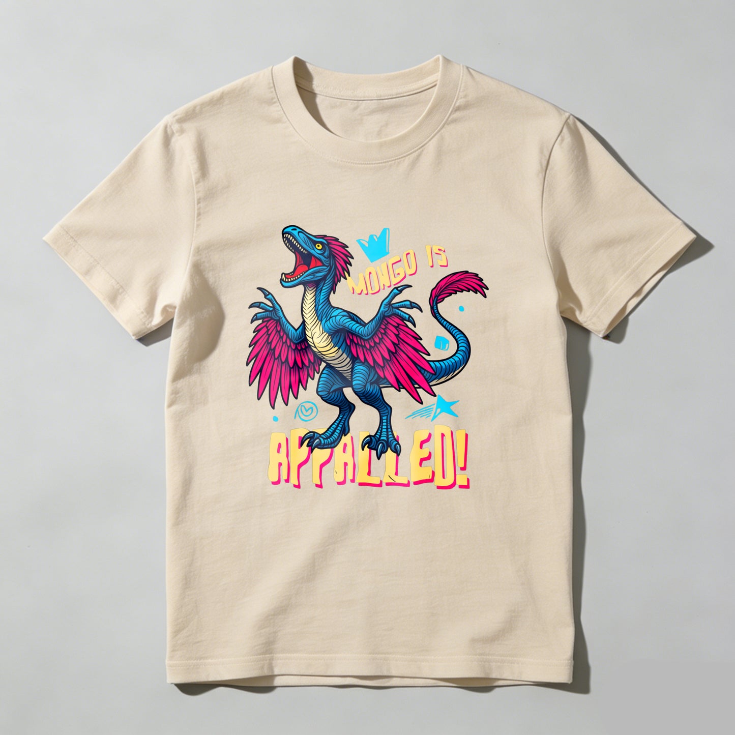 Wardrobecart Mongo Is Appalled Dragon Design Unisex Classic T-shirt