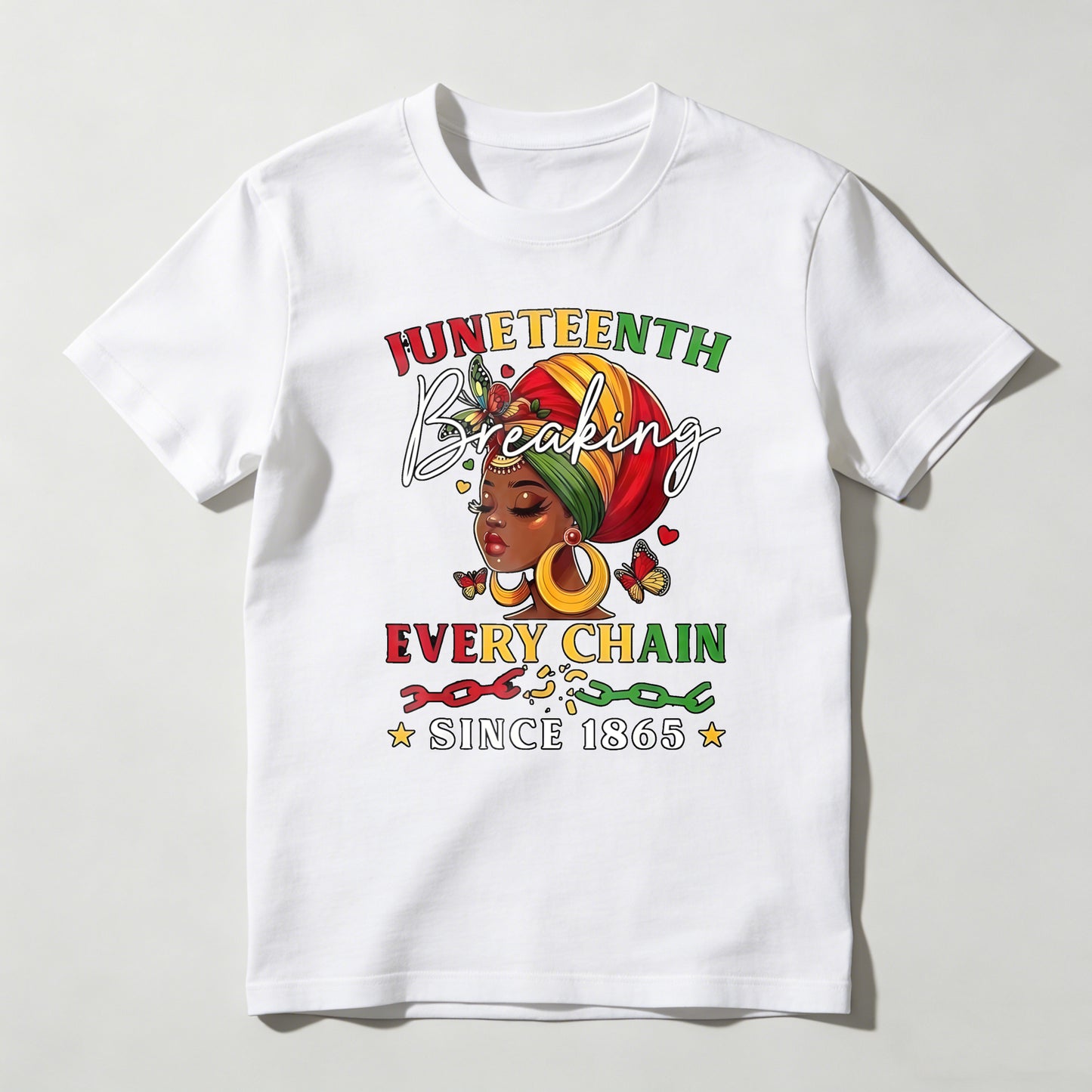 Juneteenth Breaking Every Chain Since 1865 T-shirt