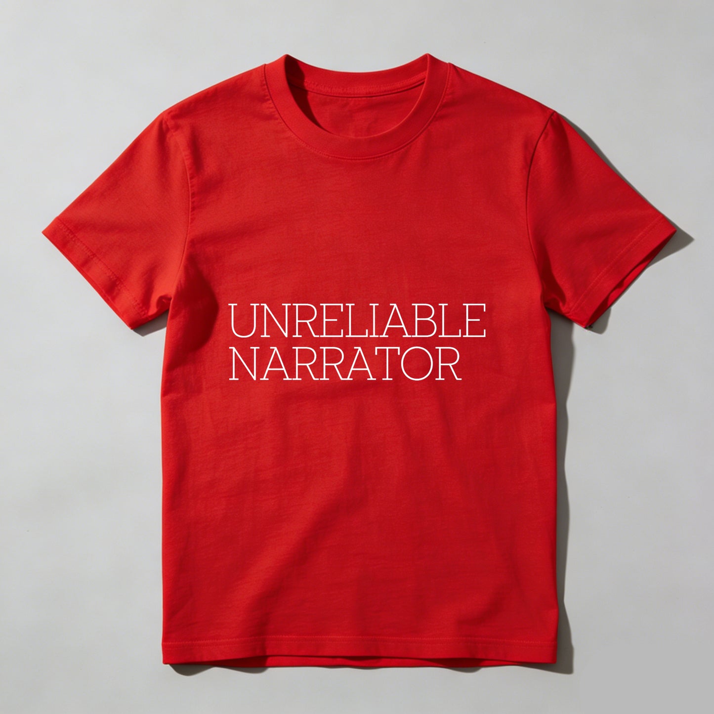 Wardrobecart Unreliable Narrator Unisex Classic T-shirt