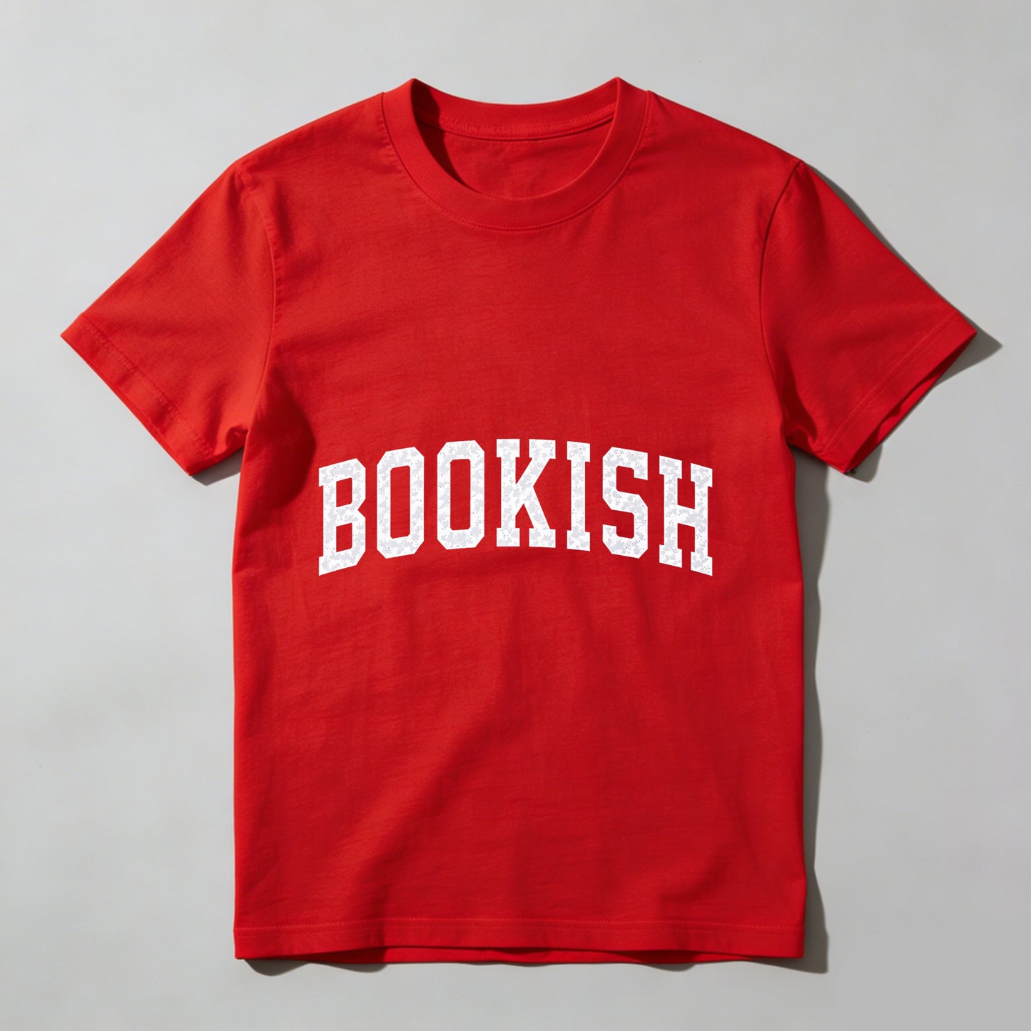 Wardrobecart Bookish White Text On Black Shirt Unisex Classic T-shirt