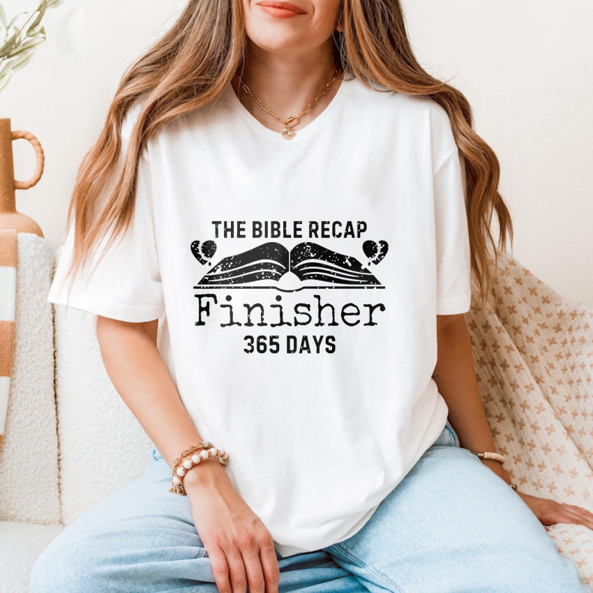 Wardrobecart The Bible Recap Finisher 365 Days Unisex Classic T-shirt