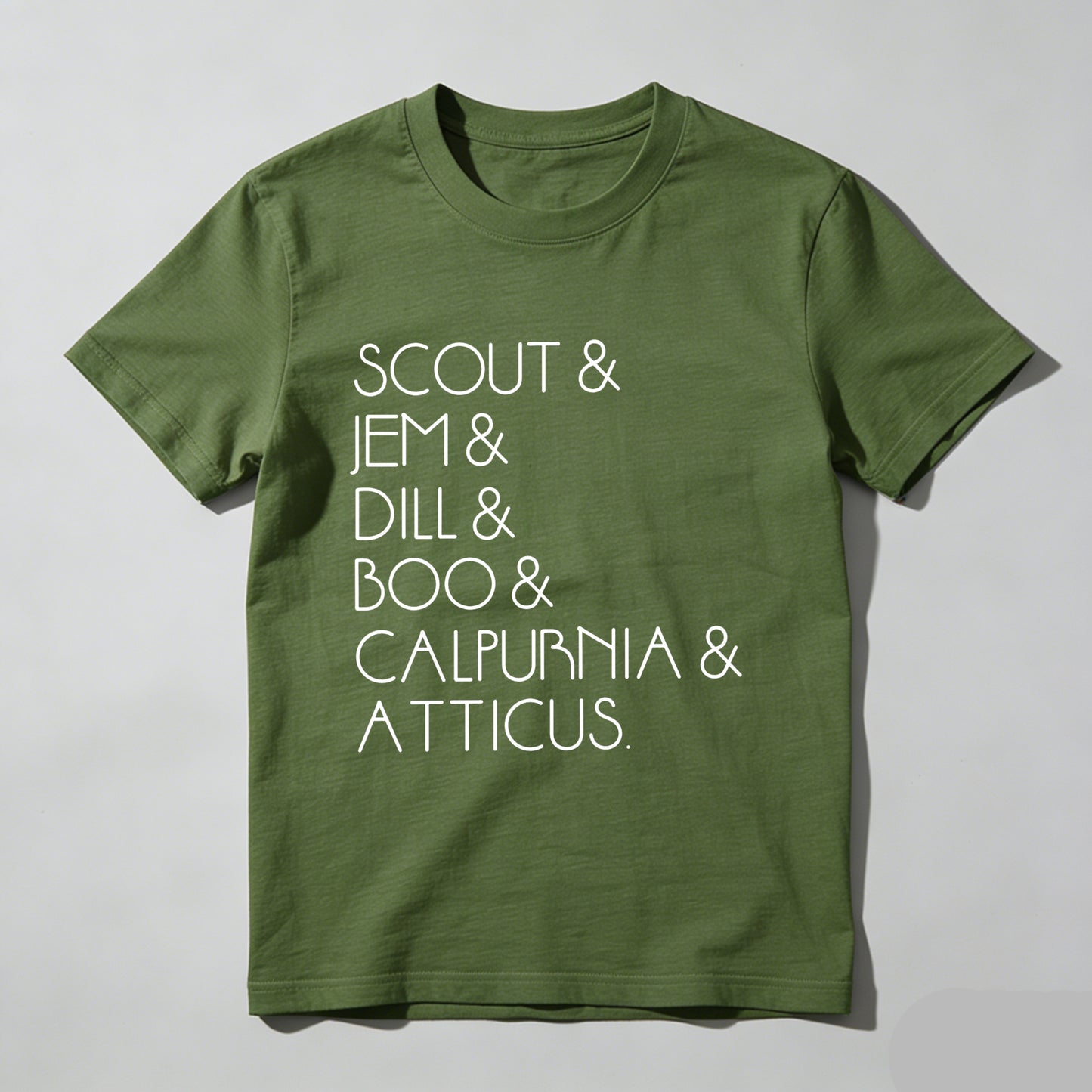 Wardrobecart Scout Jem Dill Boo Calpurnia Atticus Unisex Classic T-shirt