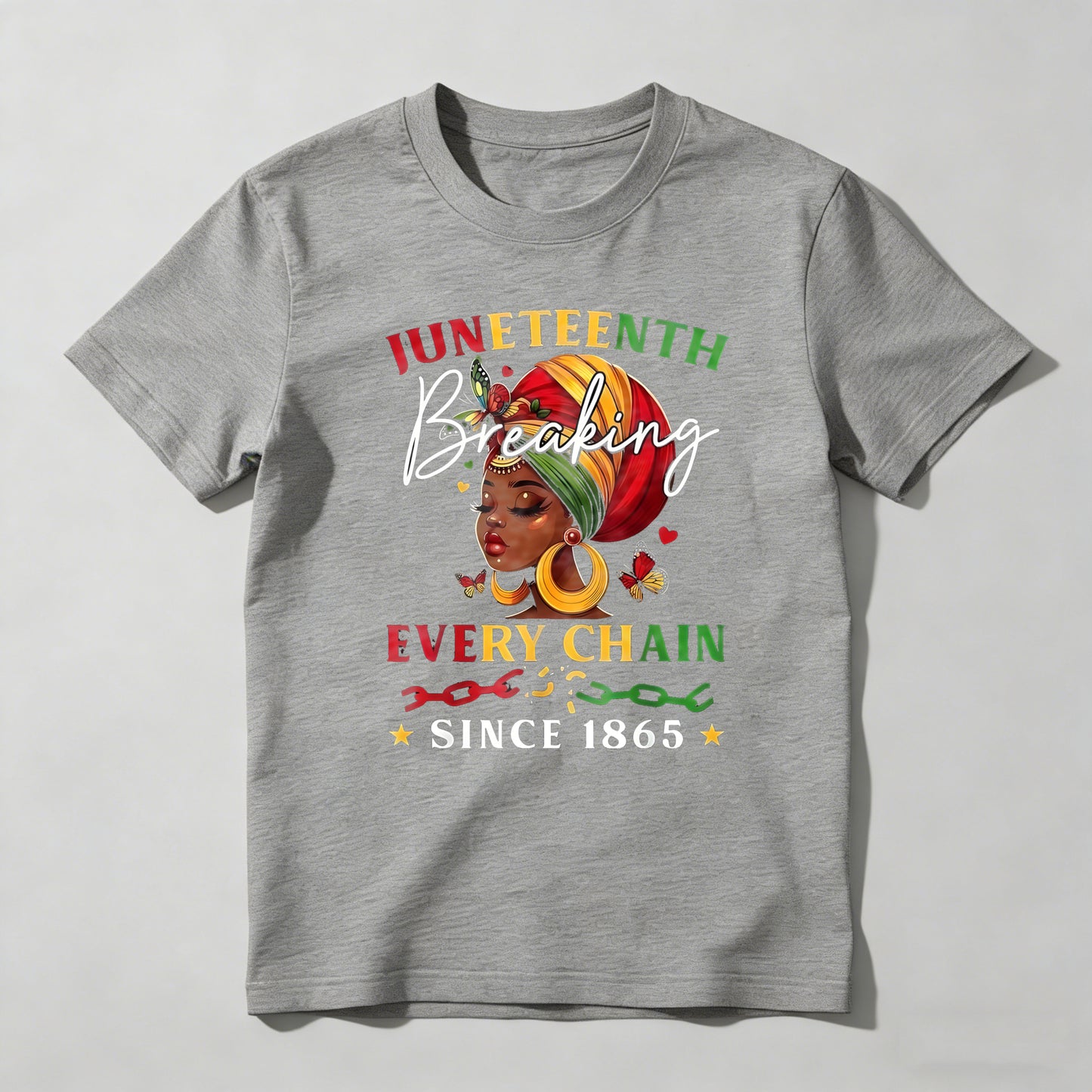 Juneteenth Breaking Every Chain Since 1865 T-shirt