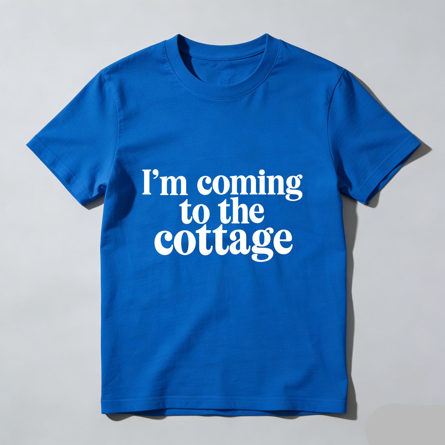 Wardrobecart I'm Coming To The Cottage Unisex Classic T-shirt