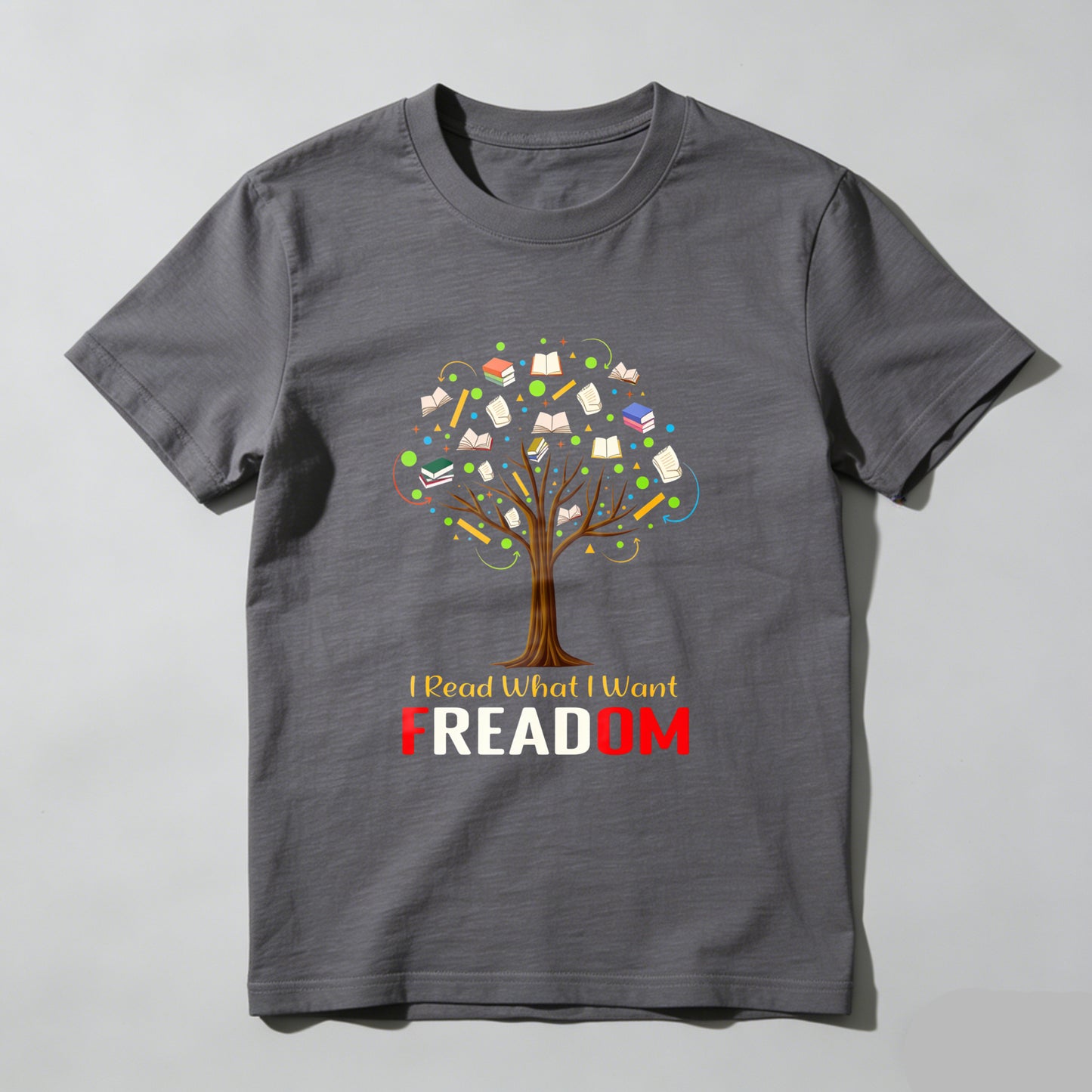 Wardrobecart I Read What I Want Freadom Tree Books Unisex Classic T-shirt