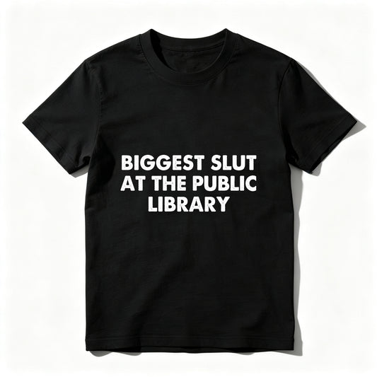 Wardrobecart Biggest  At The Public Library Unisex Classic T-shirt