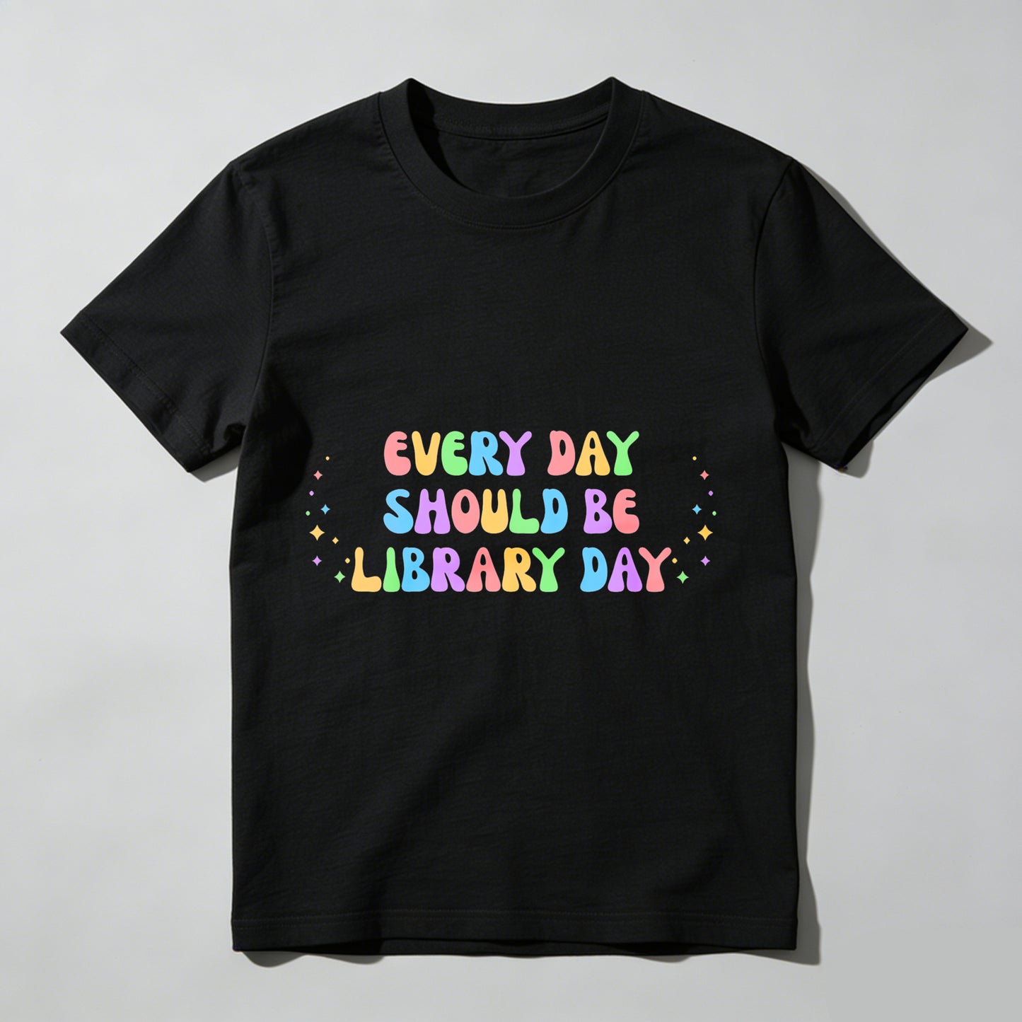 Wardrobecart Every Day Should Be Library Day Unisex Classic T-shirt