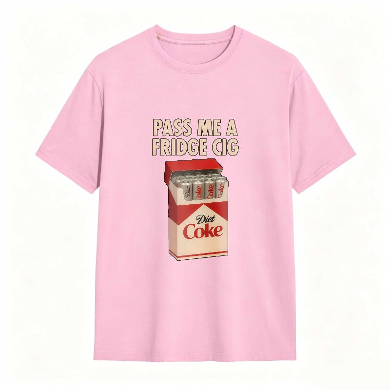 Pass Me A Fridge Cig Diet Coke Box Graphic Unisex Classic T-shirt