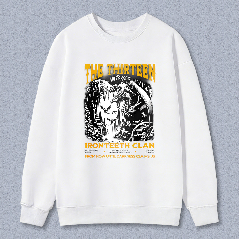 Wardrobecart The Thirteen Witches Iron Teeth Clan Unisex Classic Sweatshirt