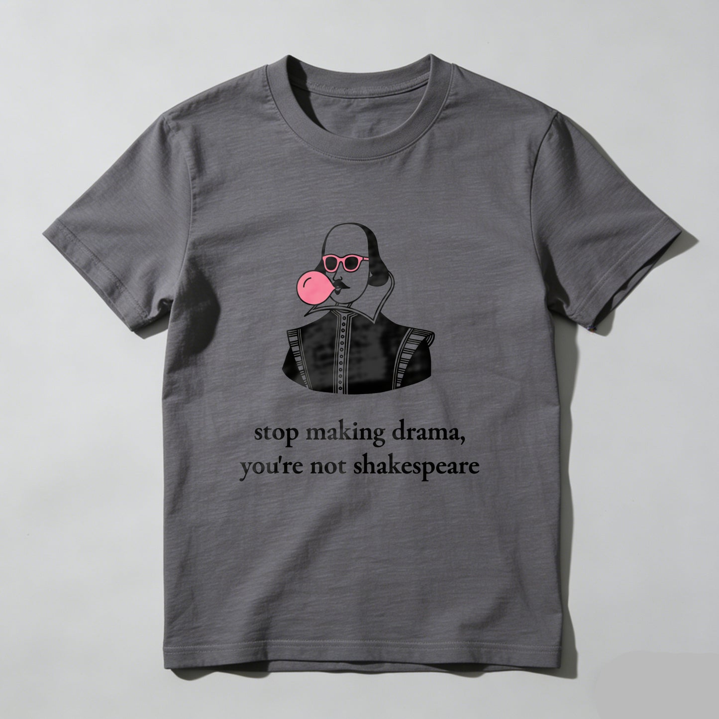 Wardrobecart Pink Bubblegum And Sunglasses Unisex Classic T-shirt