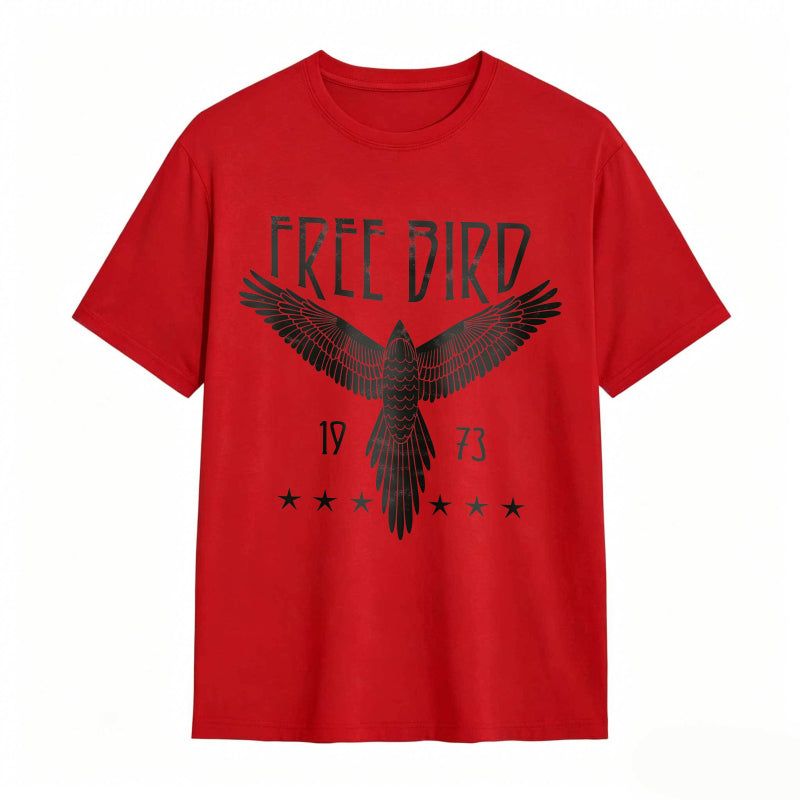 Free Bird Eagle 1973 Stars Design Unisex Classic T-shirt