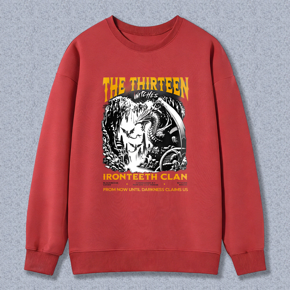 Wardrobecart The Thirteen Witches Iron Teeth Clan Unisex Classic Sweatshirt