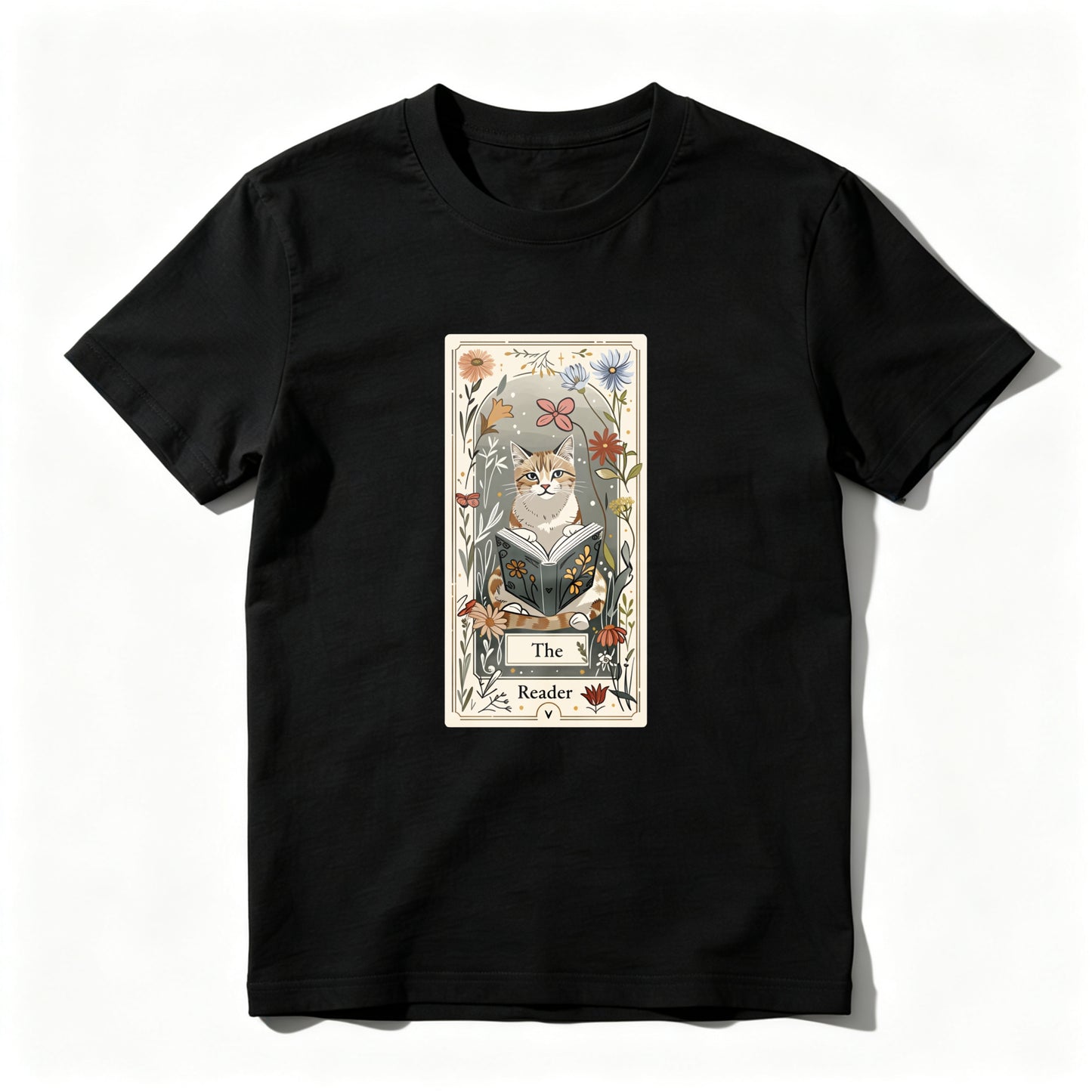 Wardrobecart The Reader Tarot Card Design Unisex Classic T-shirt