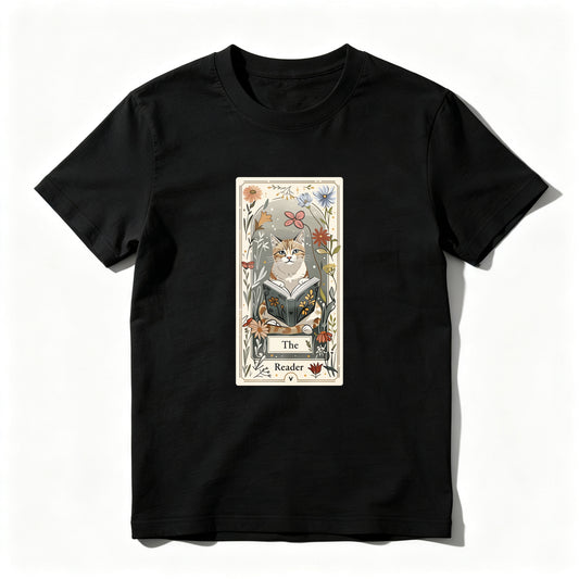Wardrobecart The Reader Tarot Card Design Unisex Classic T-shirt