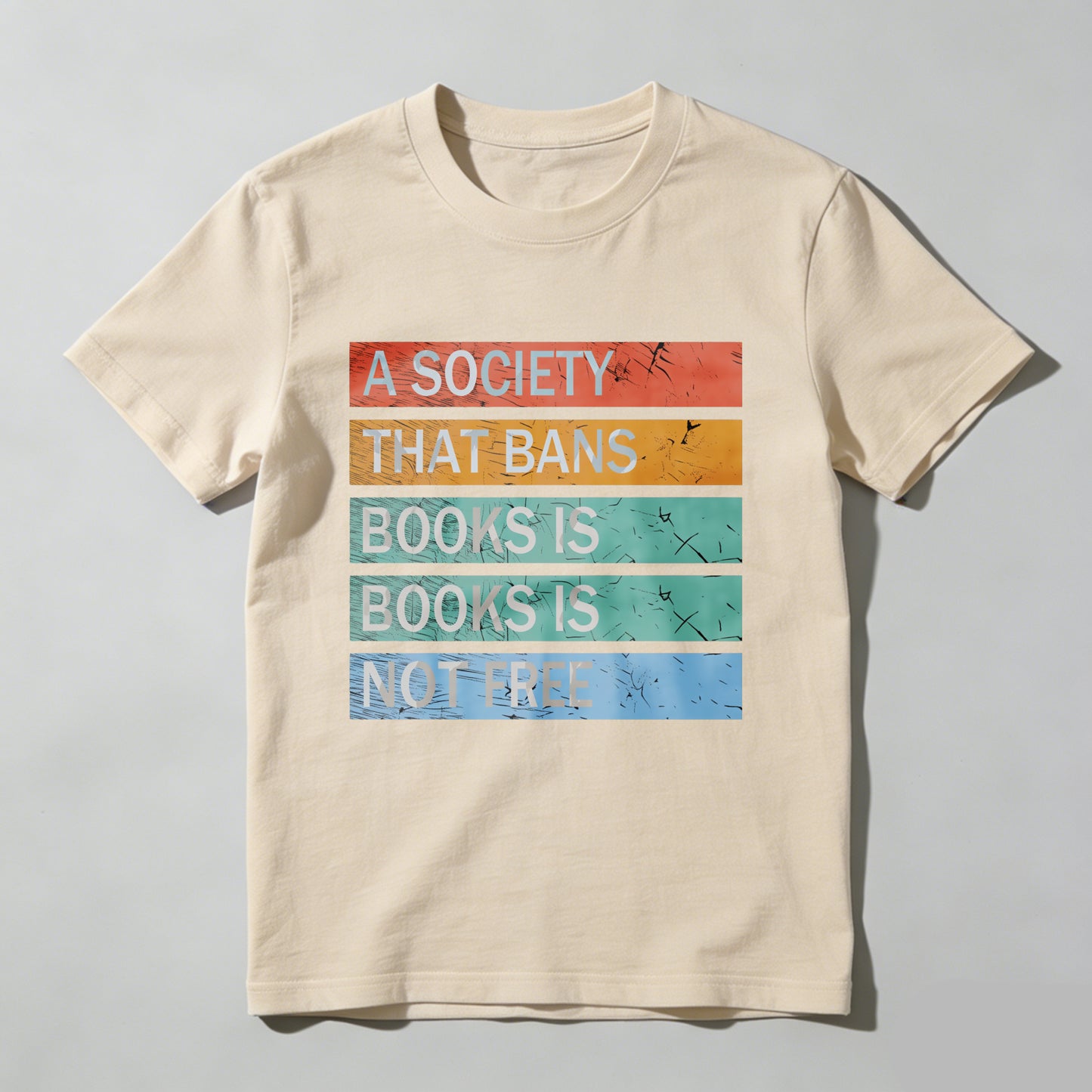 Wardrobecart A Society That Bans Books Is Not Free Unisex Classic T-shirt