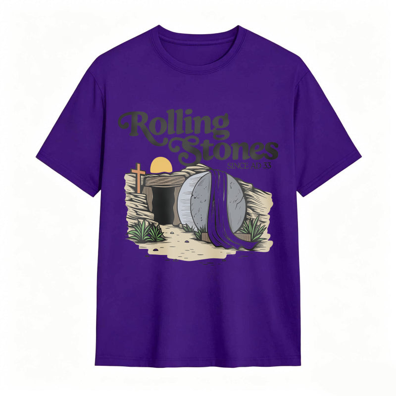 Rolling Stones Since Ad 33 Easter Tomb Scene Unisex Classic T-shirt