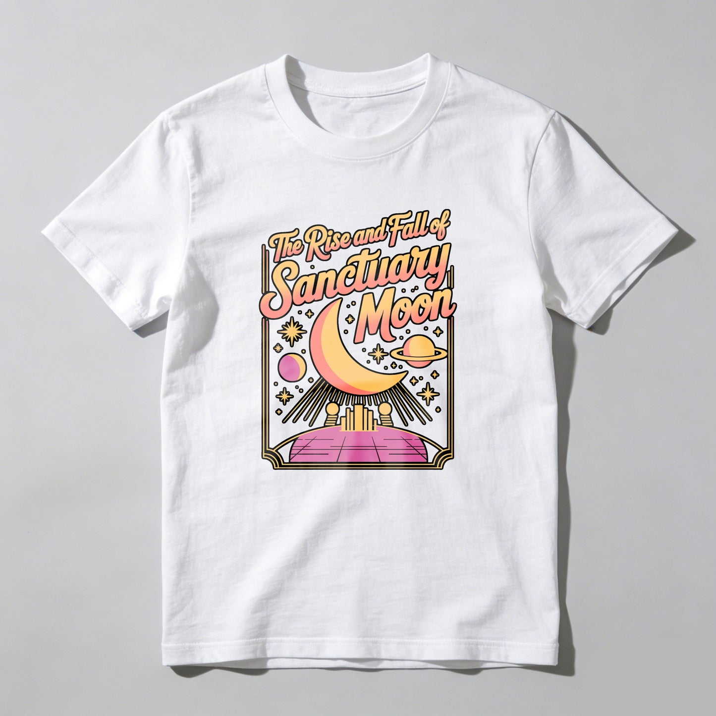Wardrobecart The Rise And Fall Of Sanctuary Moon Unisex Classic T-shirt