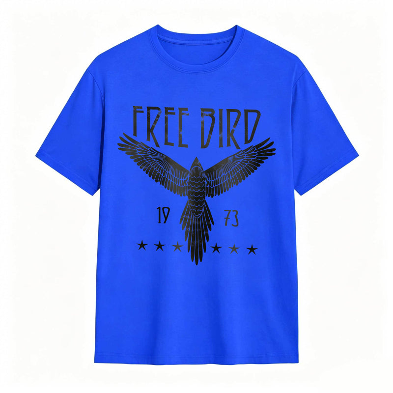Free Bird Eagle 1973 Stars Design Unisex Classic T-shirt