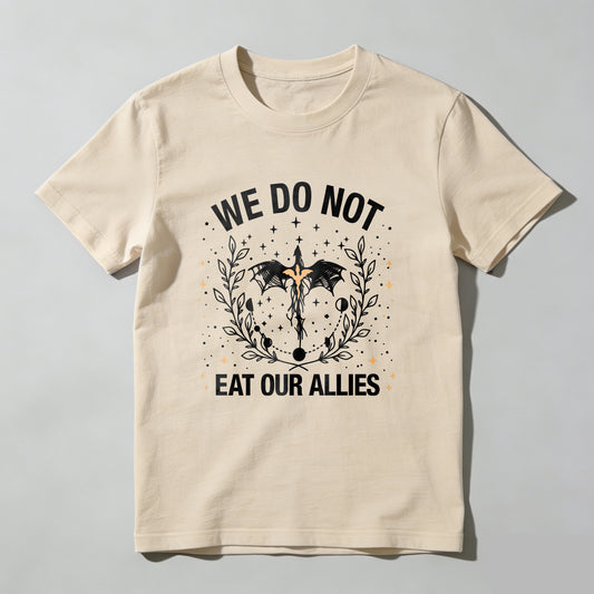 Wardrobecart We Do Not Eat Our Allies Unisex Classic T-shirt