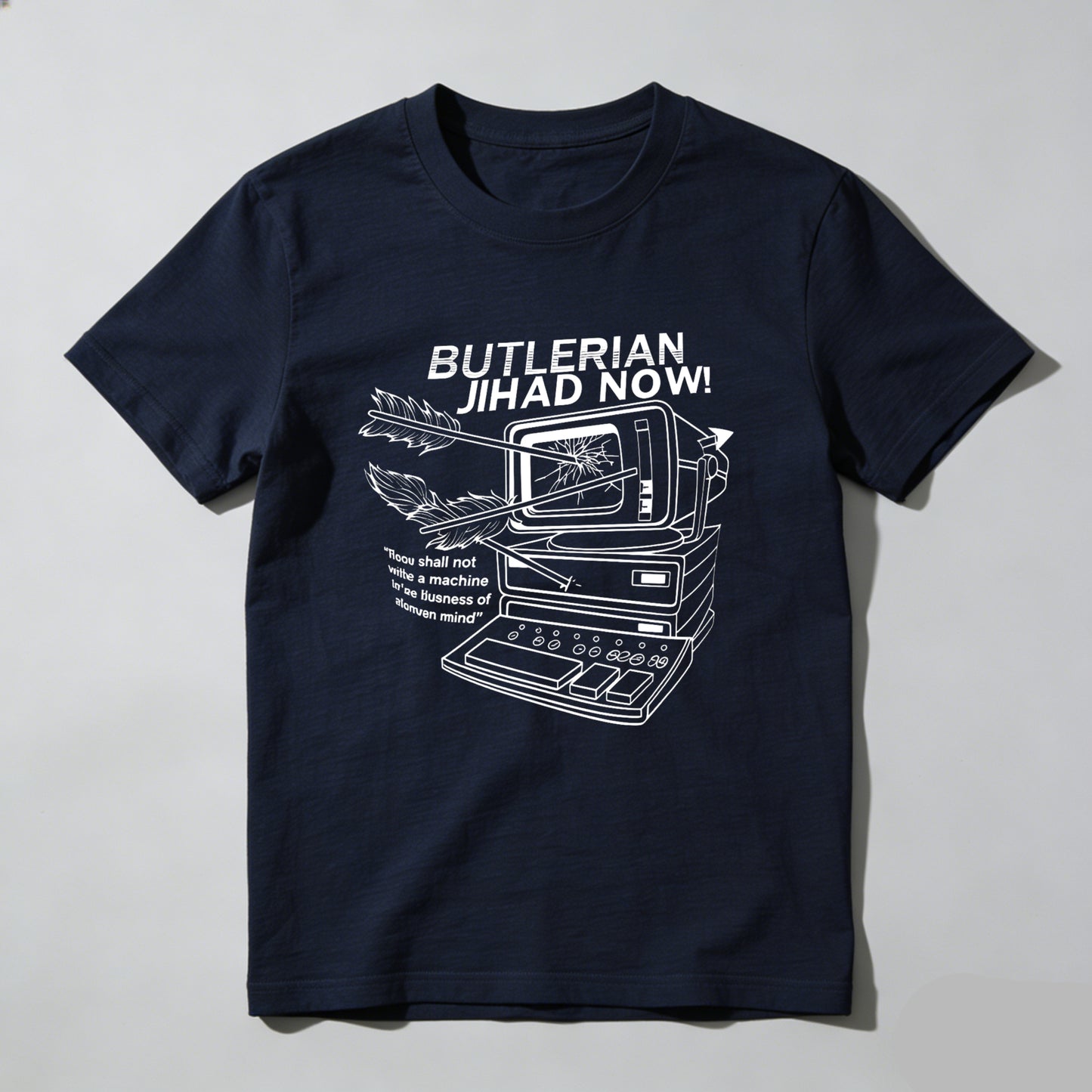 Wardrobecart Butlerian Jihad Now Machine Rebellion Unisex Classic T-shirt