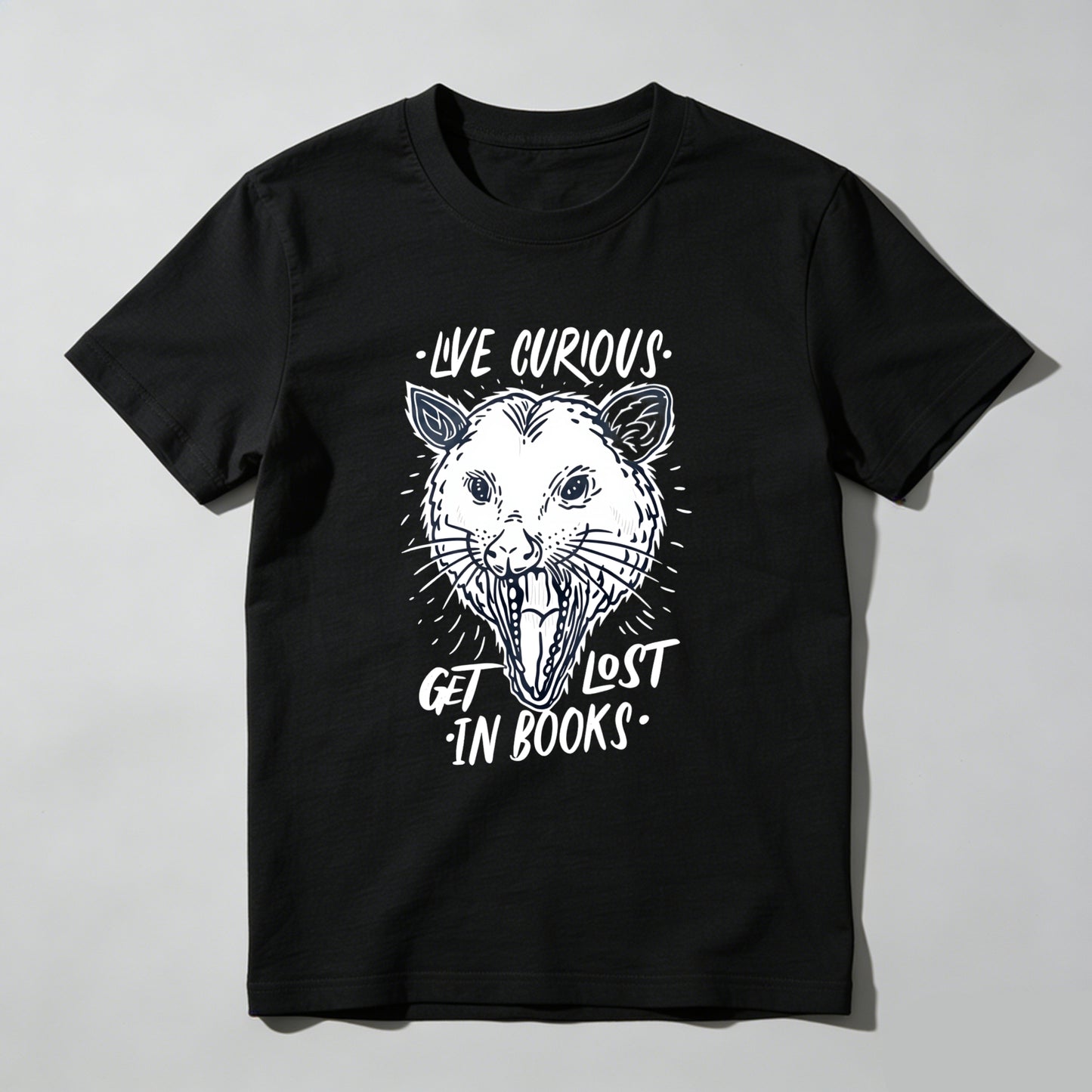 Wardrobecart Live Curious Get Lost In Books Unisex Classic T-shirt