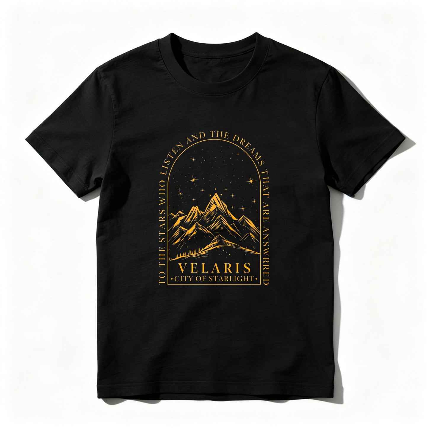 Wardrobecart To The Stars Who Listen And The Dreams That Are Answered Velaris City Of Starlight Unisex Classic T-shirt