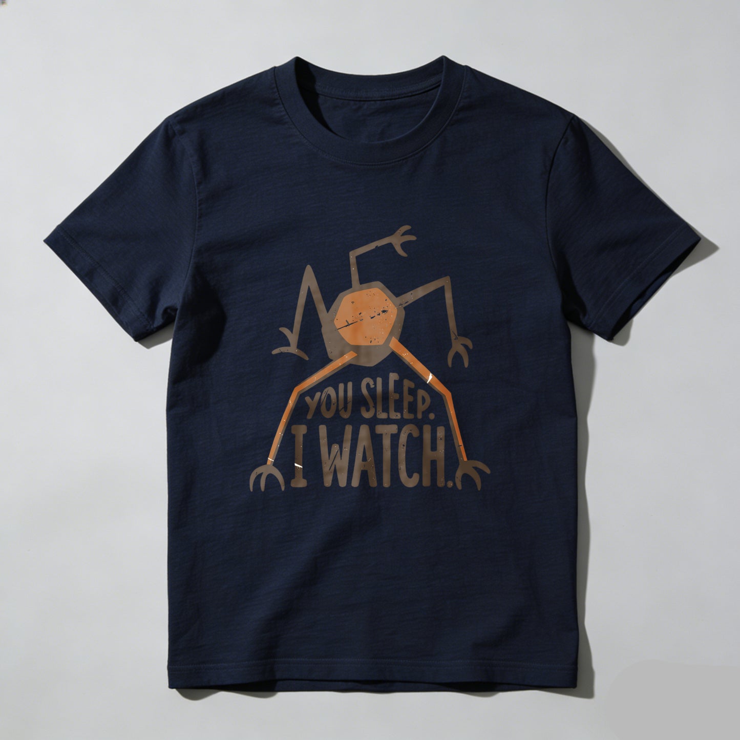 Wardrobecart You Sleep I Watch Spider Design Unisex Classic T-shirt