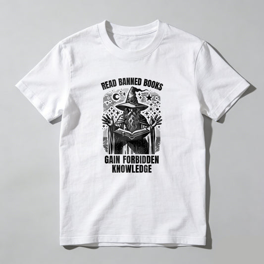 Wardrobecart Read Banned Books Gain Forbidden Knowledge Unisex Classic T-shirt
