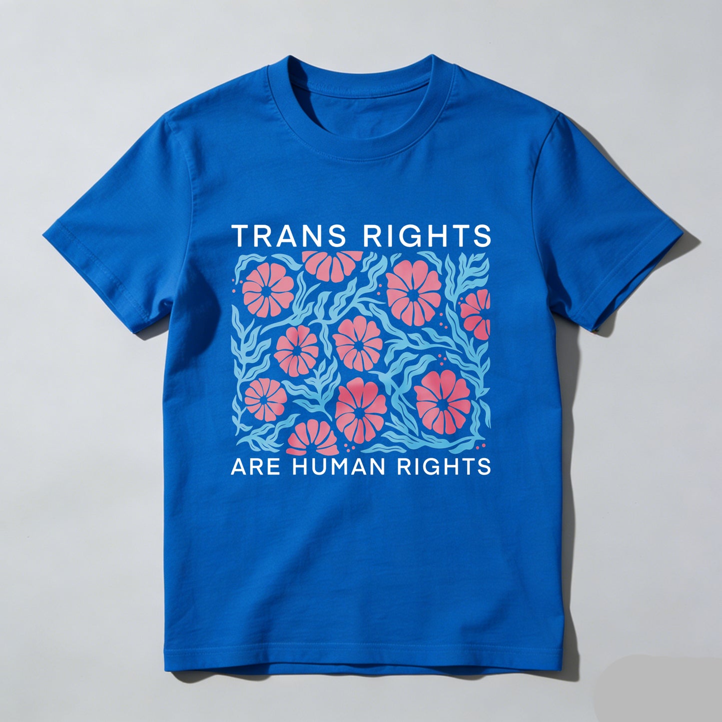 Wardrobecart Trans Rights Are Human Rights Unisex Classic T-shirt