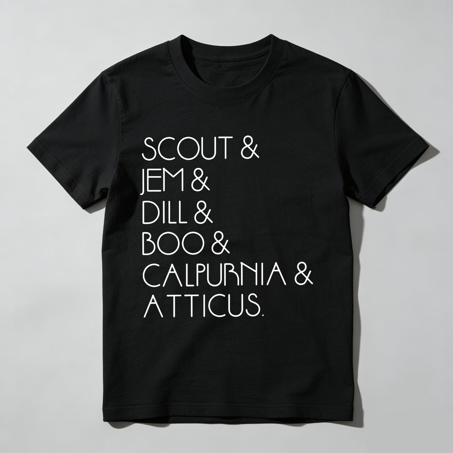 Wardrobecart Scout Jem Dill Boo Calpurnia Atticus Unisex Classic T-shirt