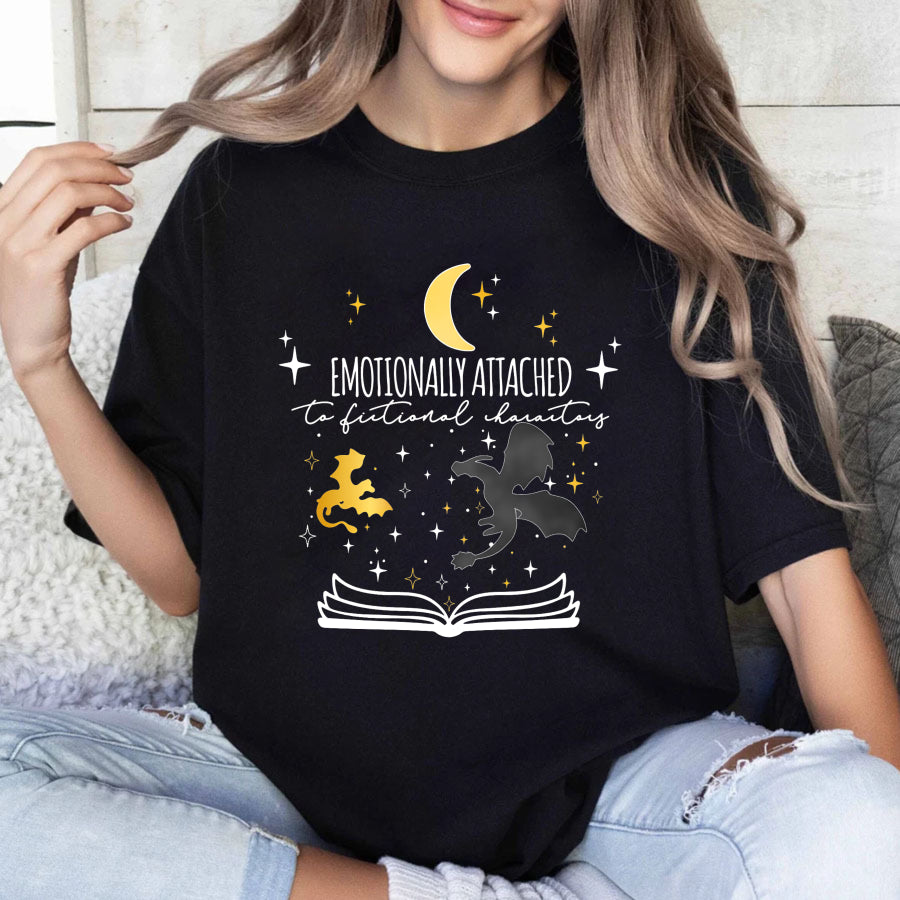 Wardrobecart Emotionally Attached To Fictional Characters Unisex Classic T-shirt