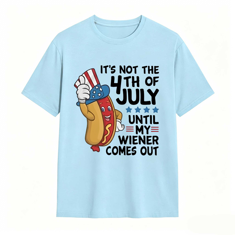 4th of July Funny Wiener Humor T-shirt