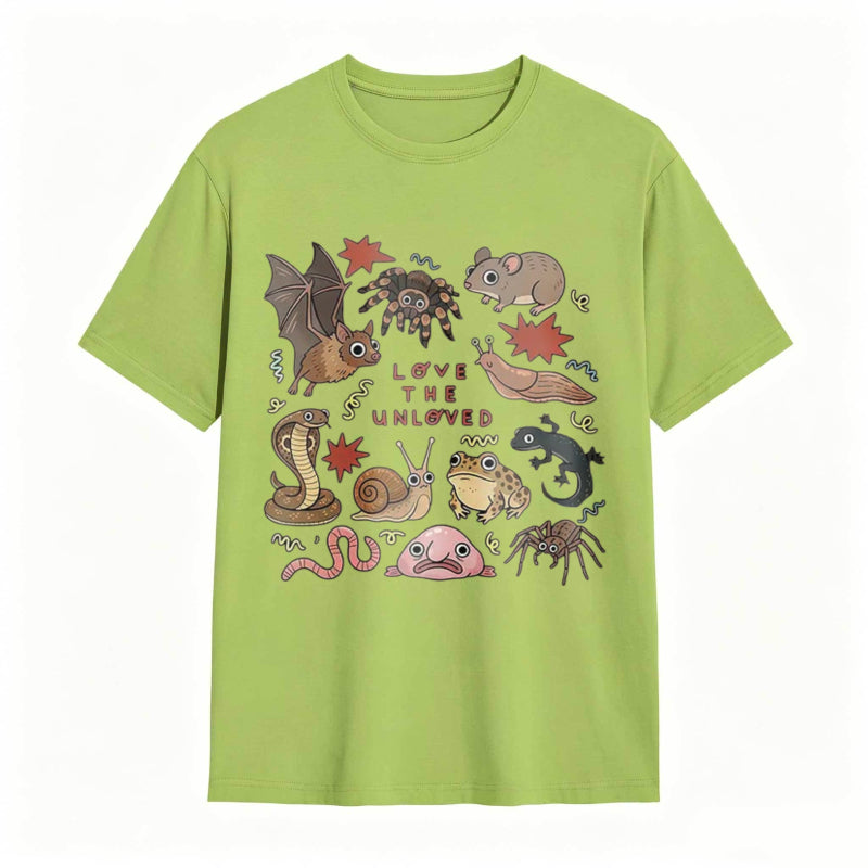 Love The Unloved Graphic Tee Animal Lover Shirt