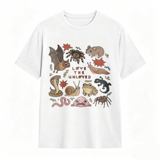 Love The Unloved Graphic Tee Animal Lover Shirt
