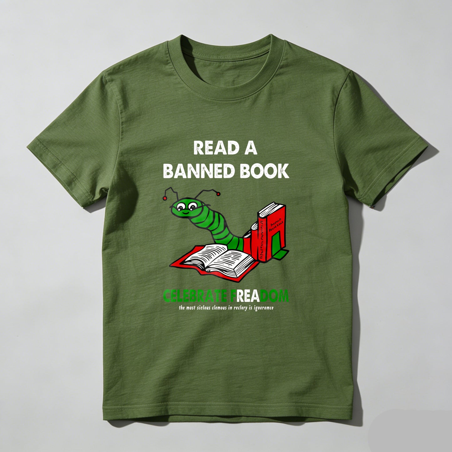 Wardrobecart Read A Banned Book Celebrate Freedom Unisex Classic T-shirt