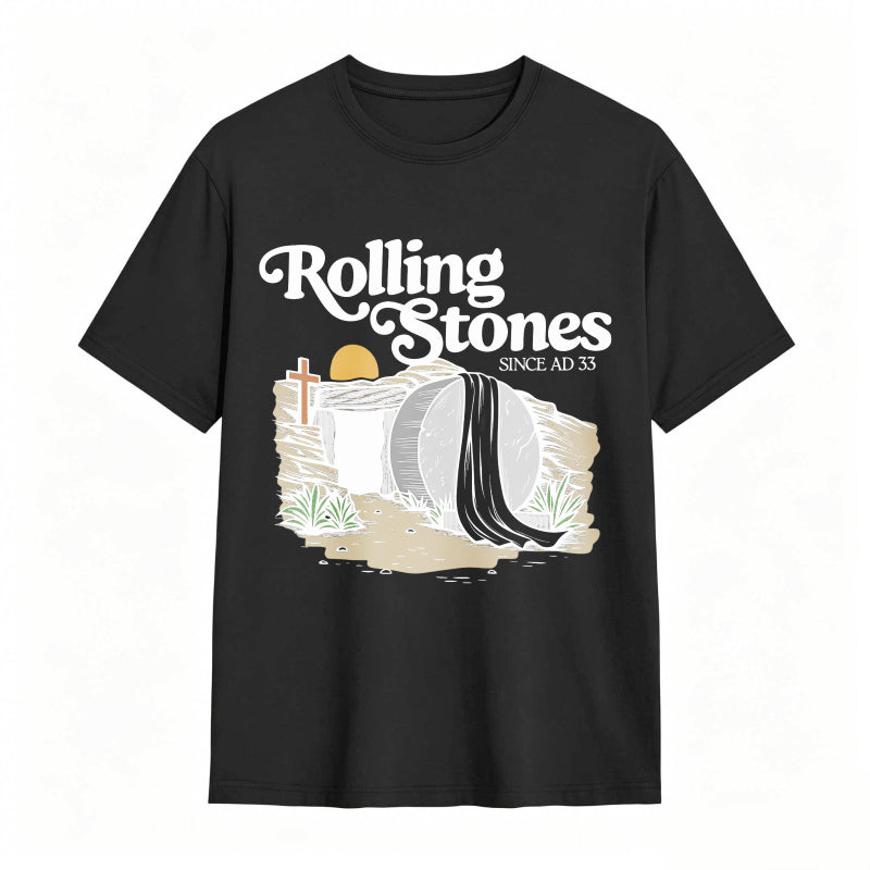 Rolling Stones Since Ad 33 Easter Tomb Scene Unisex Classic T-shirt