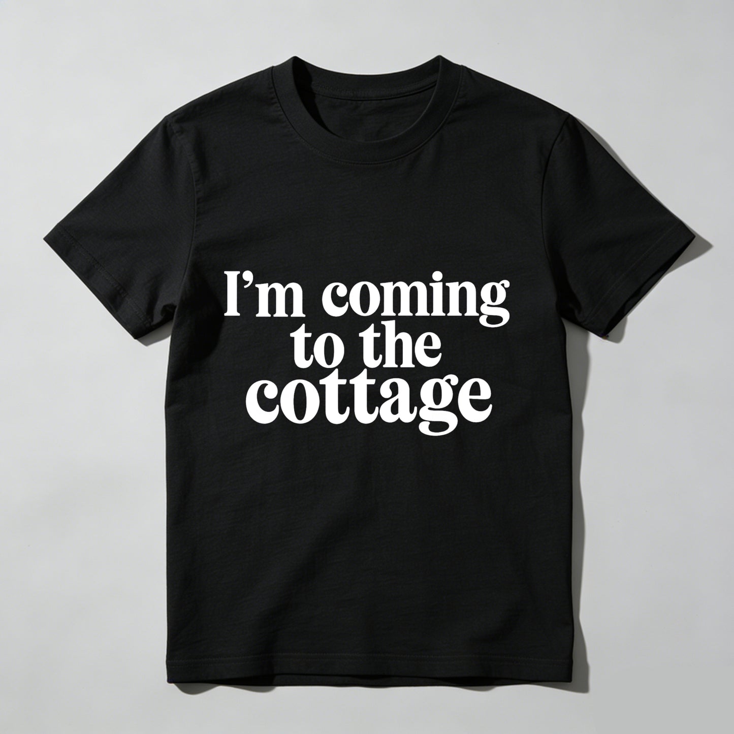 Wardrobecart I'm Coming To The Cottage Unisex Classic T-shirt