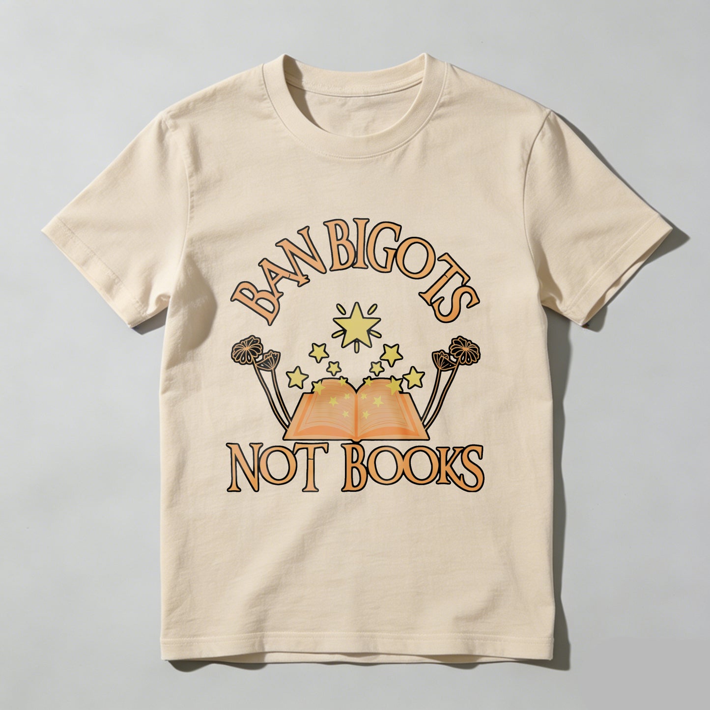 Wardrobecart Ban Bigots Not Books Unisex Classic T-shirt